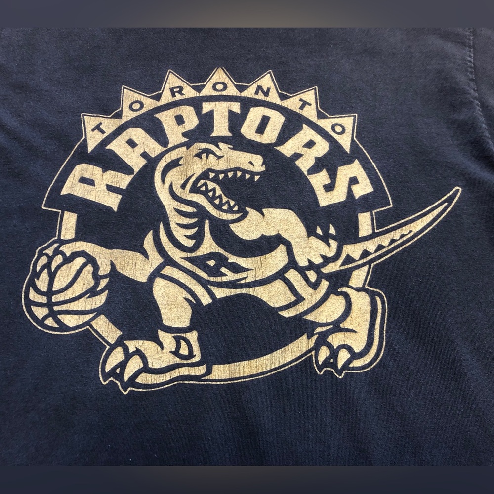 OVO Toronto Raptors 2014 Drake Night Shirt Womens L Black Gold 416 Long Sleeve - Picture 7 of 15
